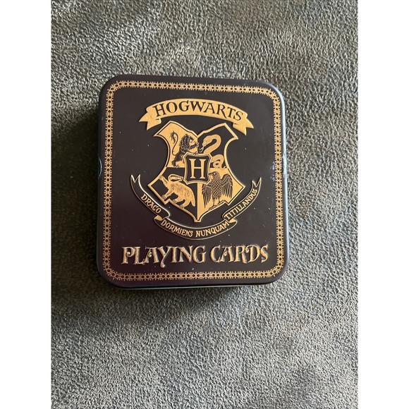 Harry Potter Other - NEW Harry Potter Playing Cards Tin Hogwarts (Draco)